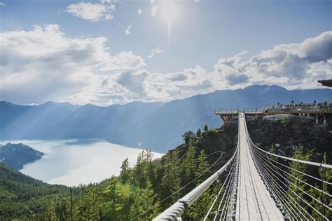 Sky Pilot Suspension Bridge | Sea to Sky Gondola | Suspension bridge ...