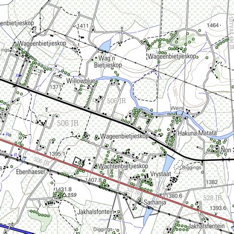 2528DD BALMORAL Map by Chief Directorate: National Geo-spatial ...