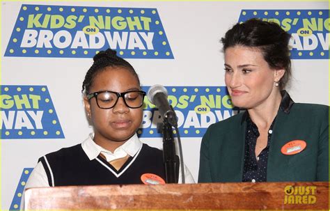 Frozen's Idina Menzel Sings 'Tomorrow' at Broadway Event!: Photo ...