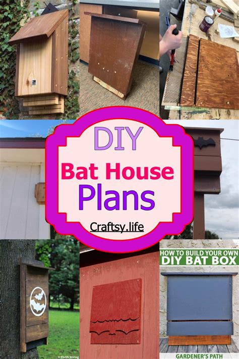 25 DIY Bat House Plans To Make Cheaply - Craftsy