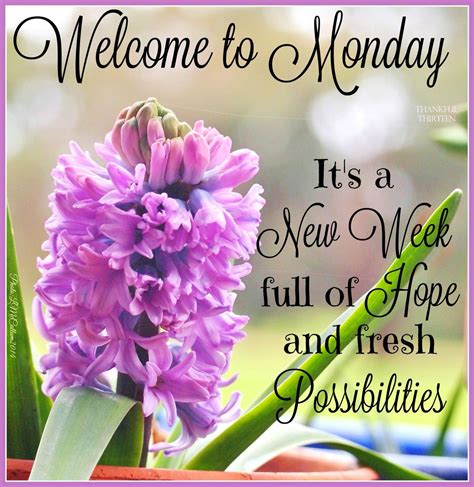 Welcome To Monday Its A New Week | Happy monday quotes, Good morning happy monday, Good morning ...