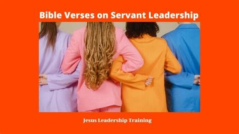 Bible Verses on Servant Leadership (2024) 📖 – Jesus Leadership Training