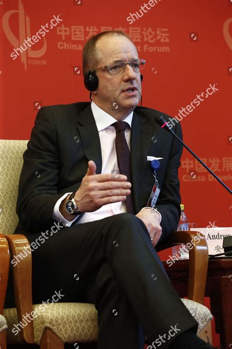 Andrew Witty Ceo Glaxosmithkline Answers Questions Editorial Stock ...