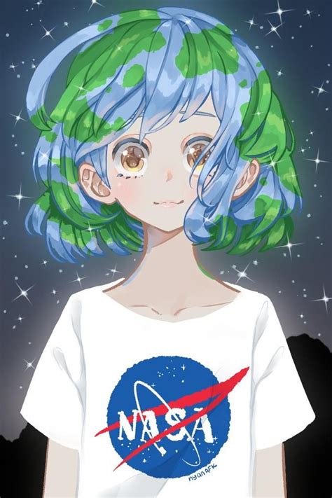 59 best Earth-chan/ Terra-Chan ♥ images on Pinterest | Anime girls, Planets and Sistema solar