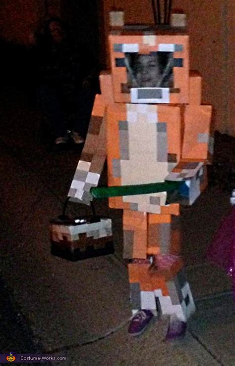 Minecraft inspired Stampy Costume | Creative DIY Ideas