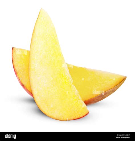 Mango slice Stock Photo - Alamy