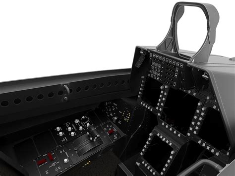 F-22 Raptor Cockpit 3D model animated | CGTrader