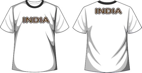 Premium Vector | India t shirt design