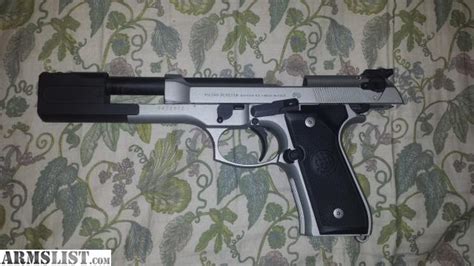 ARMSLIST - For Sale: Beretta 92FS INOX with compensator and accessories