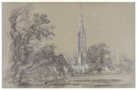 Salisbury Cathedral: exterior from the south-west | Constable, John (RA ...