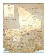 Carte géographique - Bamako - MAP[N]ALL.COM