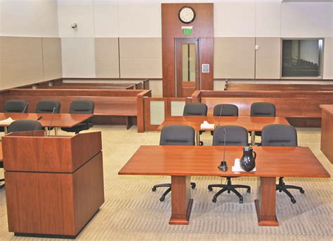 Attorney Tables | Courtroom Furniture | Sauder Courtroom Furniture