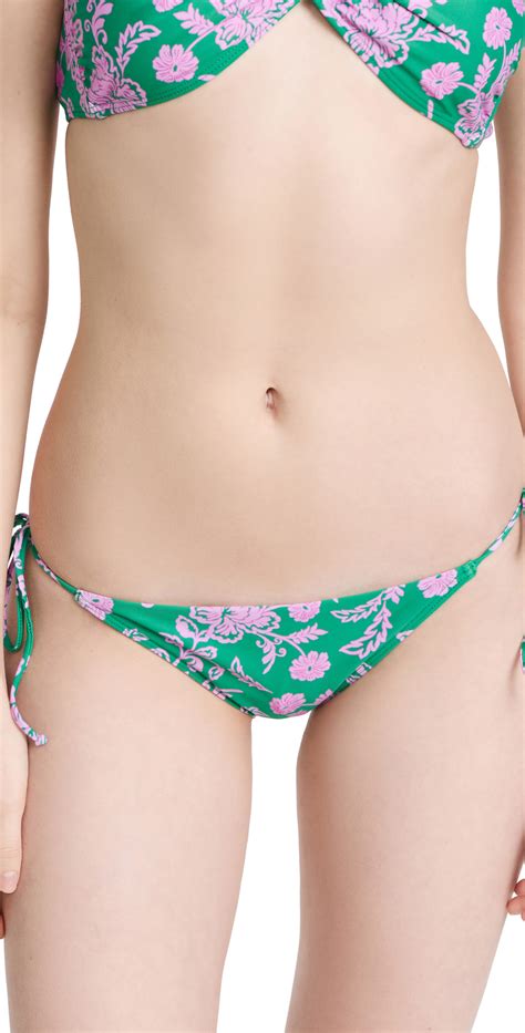 Xirena Sima Bikini Bottom In Caprisyn Green In Multi | ModeSens