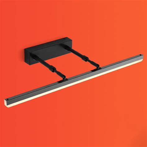 Sleek Metal LED Bathroom Sconce with Extendable Arm – Minimalist Vanit ...