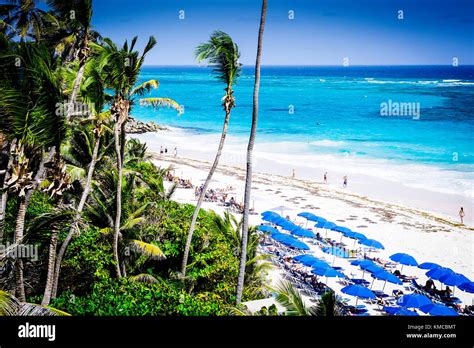 Crane Beach; Crane; St. Philip; Barbados Stock Photo - Alamy