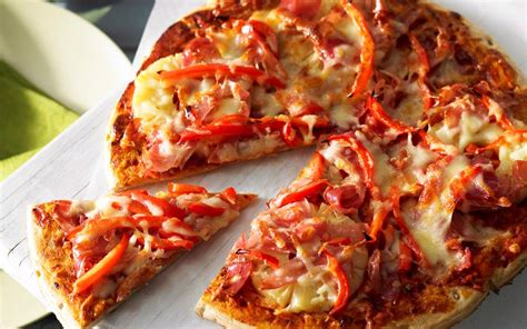 Ham and pineapple pizza recipe | FOOD TO LOVE