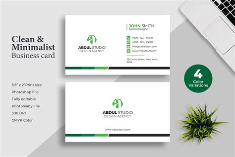 Creative Corporate Business Card - Design Cuts