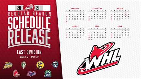 Western Hockey League announces East Division schedule for 2020-21 ...