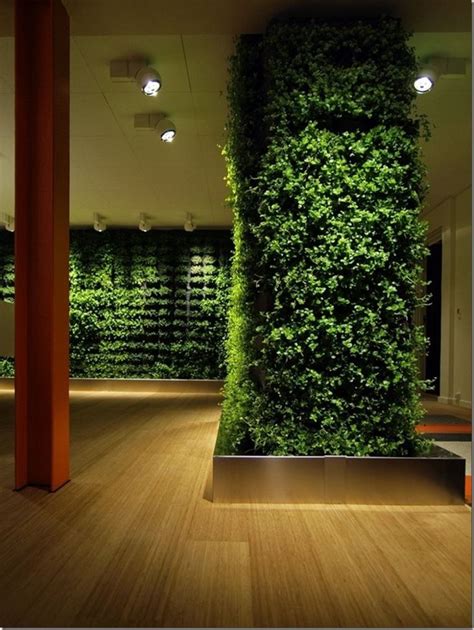 Interiors and Fresh Green Walls! :: Design of the future | Vertical garden design, Green wall ...