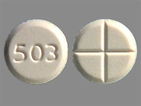 Pill Finder: 503 White Round - Medicine.com