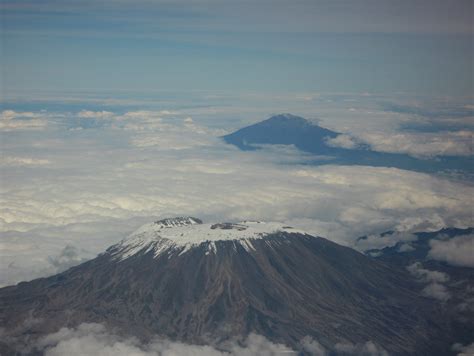 Mount Kilimanjaro, Tanzania, viewed from the air - LSE Research Online