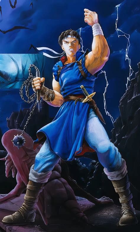 Richter Belmont | Castlevania Wiki | Fandom | Belmont, Belmont castlevania, Famous vampires