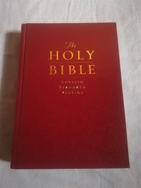 English Standard Version Bible Large Print on Carousell