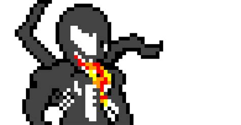 Venom pixel art