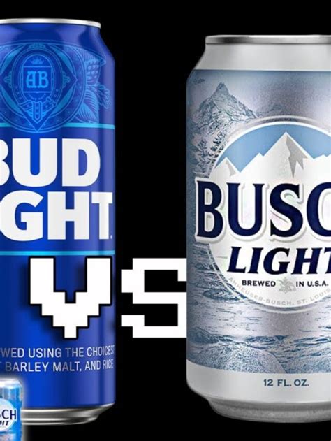 Busch Light vs. Bud Light - Draft Mag