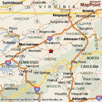 Greeneville Tennessee Map – Get Latest Map Update