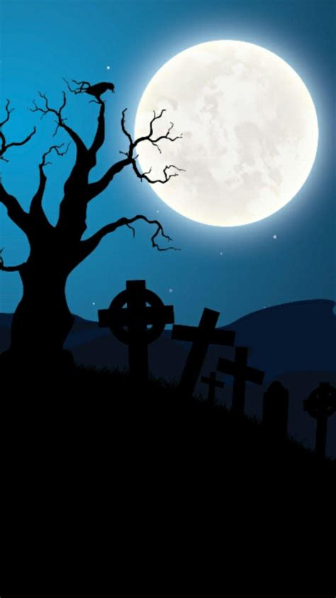 Halloween Moon Wallpapers - Top Free Halloween Moon Backgrounds - WallpaperAccess