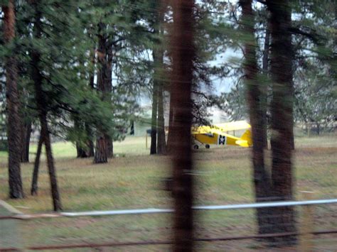 Small plane parked near Marshdale | On the way over to our h… | Flickr