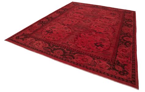 9x12 Red Oriental Wool Large Area Rug -2515