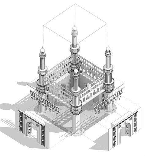 Charminar Mosque on Behance