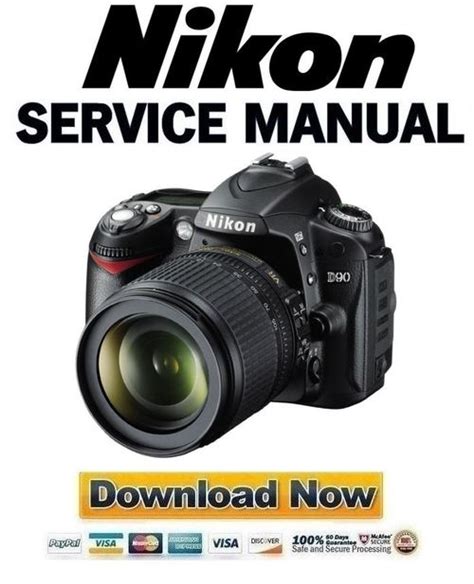 Nikon D90 Service Manual & Repair Guide - Tradebit