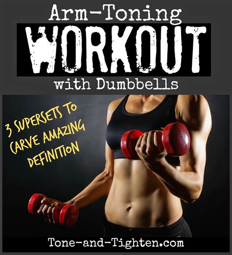 The Best Arm Toning Workout with Dumbbells | Tone and Tighten