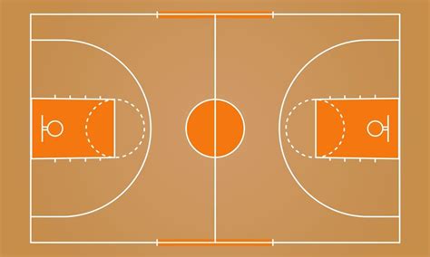 Basketball court floor with wooden color background design 3185051 Vector Art at Vecteezy