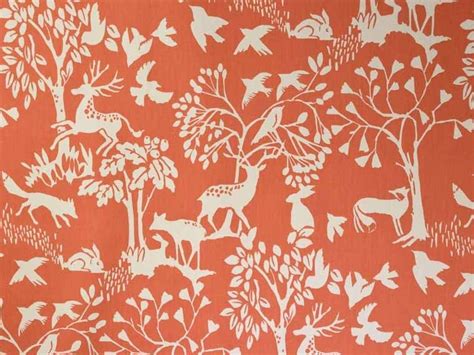 Clarke & Clarke Vilda Cotton F0993/03 Cinnamon Fabric - The Millshop Online #fabric Fabric ...