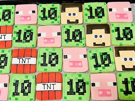 Minecraft Cookies - Grandma's Country Oven Bake Shoppe