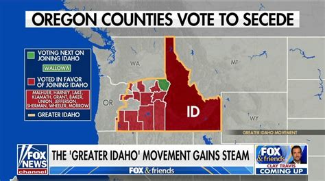 Rural Oregon movement to join 'Greater Idaho' gains traction with vote ...