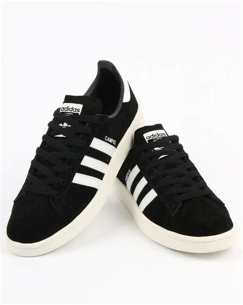 Adidas Campus Trainers Black/White,originals,suede,shoes,mens