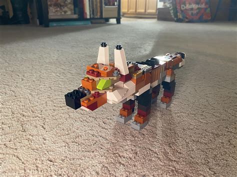 I made this fox : r/lego