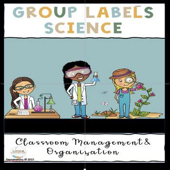 Group Labels Science (Classroom Management and Organization) | TPT