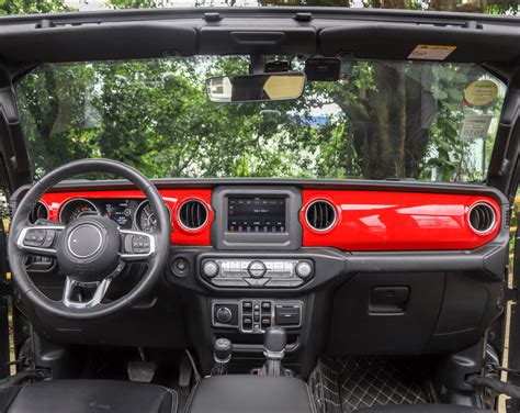 Jeep Wrangler With Red Interior - Interior Ideas