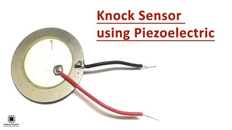 Knock Sensor Circuit using Piezoelectric