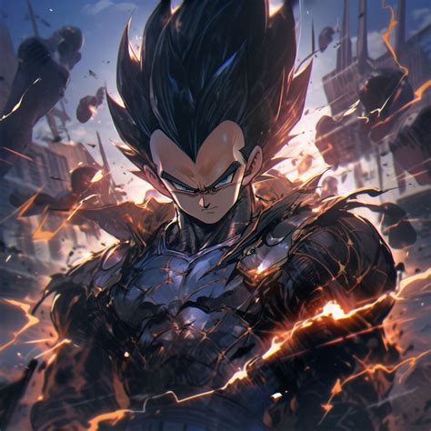 ArtStation - Vegeta Fanart (+Free Prompt)