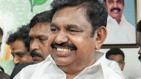 BJP-AIADMK alliance to continue: E Palaniswami | Latest News India ...