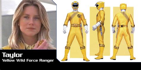 Taylor Earheart, Yellow Eagle Wild Force Ranger - Power Rangers Wild Force