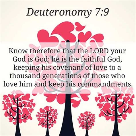 Deuteronomy 7:9 | Scripture Pictures by Verse | Amazing Facts