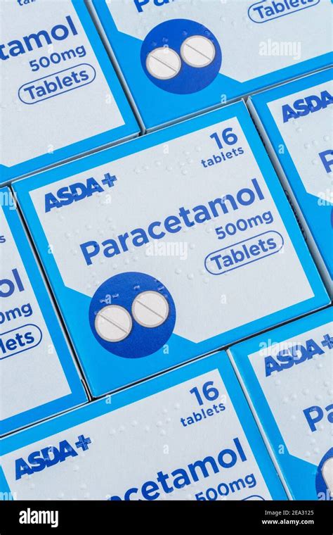 Asda paracetamol tabs hi-res stock photography and images - Alamy